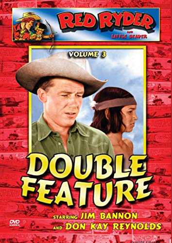 Red Ryder DVD cover featuring Jim Bannon and Don Kay Reynolds.