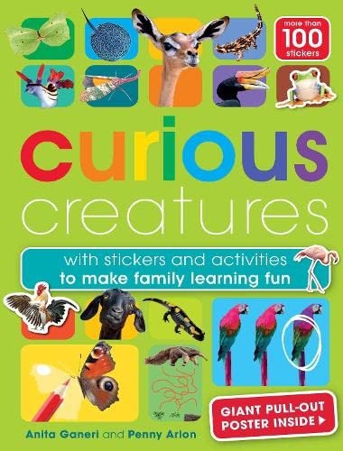 Curious Creatures Activities & Stickers (Cool Creatures Activities and Stickers): with stickers and activities to make family learning fun: 1