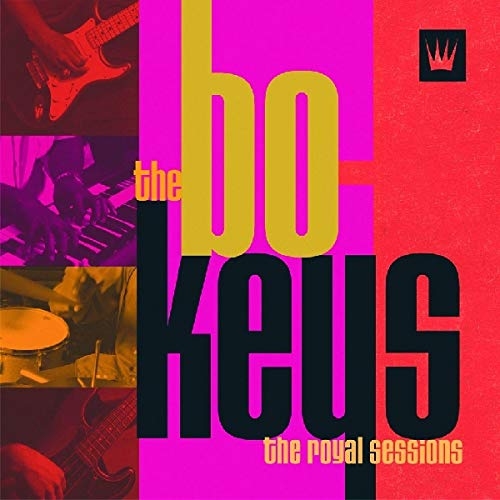CD cover for "Bo-keys, The - The Royal Sessions" with musicians.