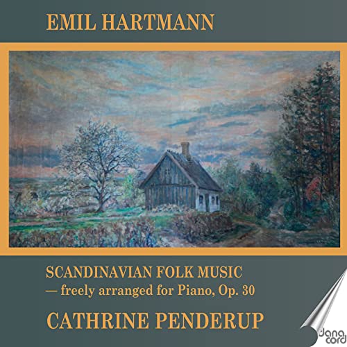 CD cover: Painting of a rural Scandinavian landscape with a small house.