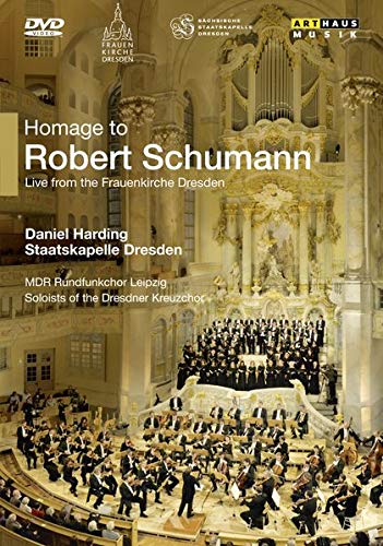 DVD cover with orchestra and choir performing in a church, sepia-toned image.