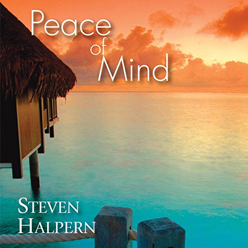 "Album cover with a serene ocean scene and a thatched-roof hut at sunset."