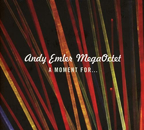 CD cover with abstract colorful streaks and band name "Andy Emler MegaOctet".