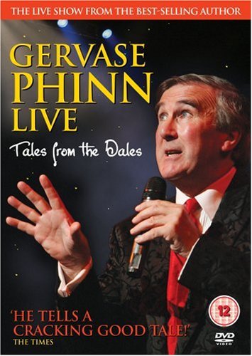 DVD cover featuring Gervase Phinn speaking into a microphone on a stage.