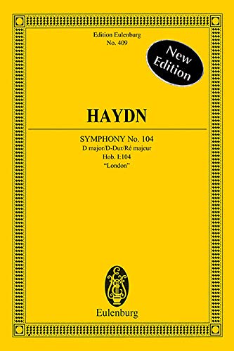 Symphony No 104 in D Major Hob I 104: 'London' Miniature Score
