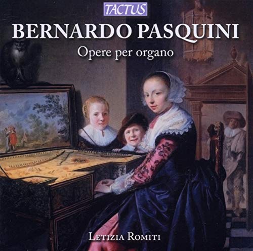 CD cover featuring a Baroque painting of a family and organ.