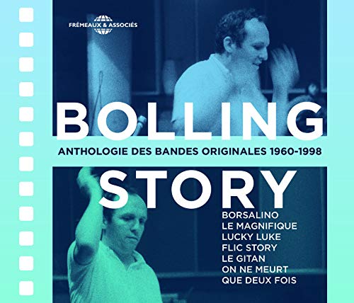 CD cover for Claude Bolling’s “Bolling Story 1960-1998” anthology, featuring the artist.