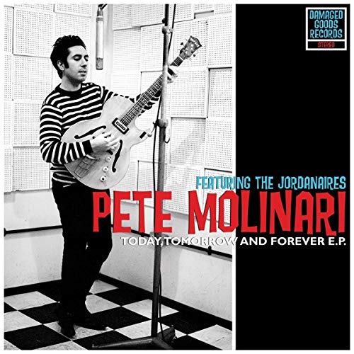 Pete Molinari playing guitar, album cover for "Today / Tomorrow And Forever.