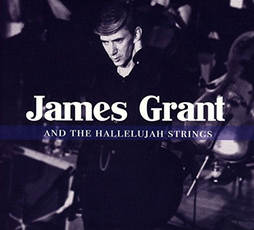Black and white CD cover featuring James Grant and musicians.