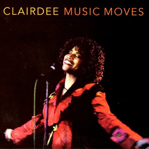 Album cover with a woman singing into a microphone, wearing a red jacket.