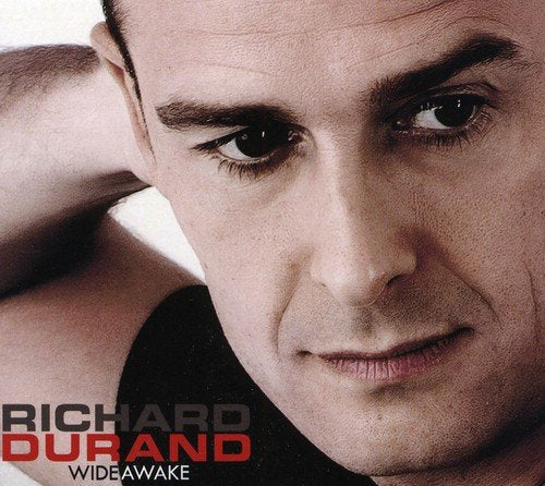Close-up of Richard Durand’s face with album title “Wide Awake” below.