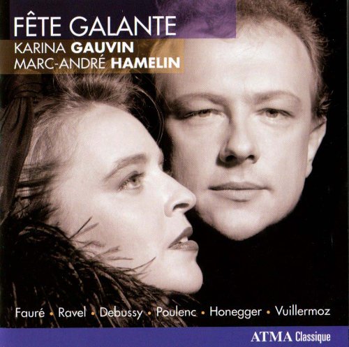 "CD cover with black and white photo of a man and woman."