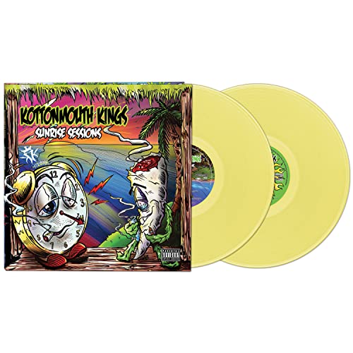 Kottonmouth Kings “Sunrise Sessions” vinyl record with colorful, surreal album art.