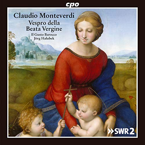 CD cover: Renaissance painting of Mary and baby Jesus.