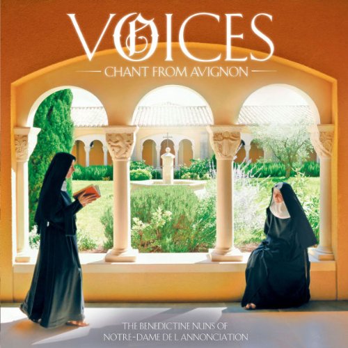 Album cover featuring two nuns in a courtyard with arches and greenery.