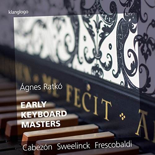 CD cover for “Agnes Ratko - Early Keyboard Masters” with ornate design.