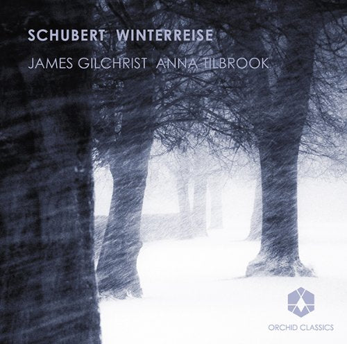 A CD cover featuring a snowy forest scene with bare trees and white text.