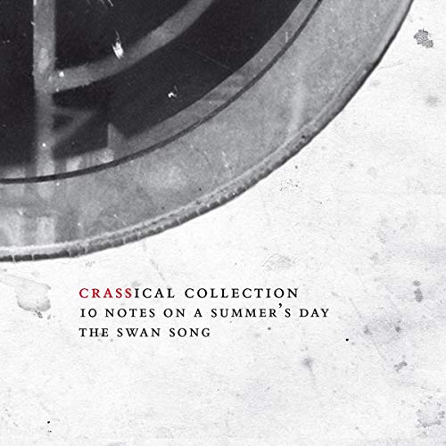 CD cover for Crass' "Ten Notes On A Summer's Day", abstract design.