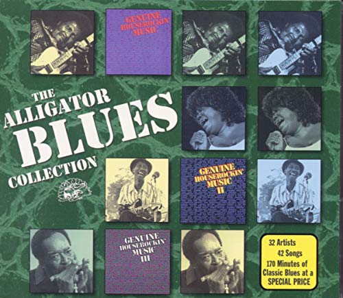 "CD cover with a man playing guitar and artist names on a purple background."