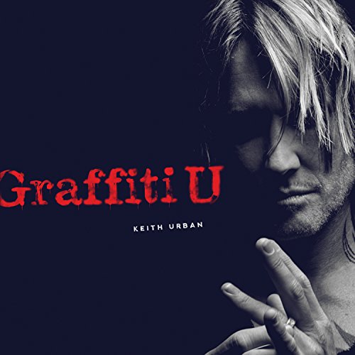 Keith Urban album cover, “Graffiti U”, featuring a shadowed portrait.