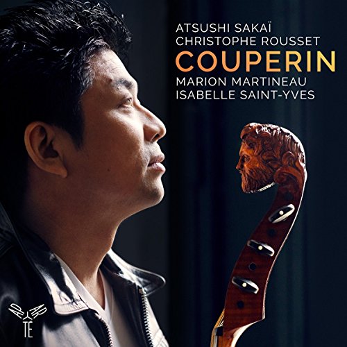 CD cover featuring a man with a viol, names and title in white and orange text.