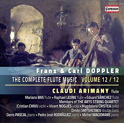 CD cover for Franz & Carl Dopplerās flute music, featuring musicians.