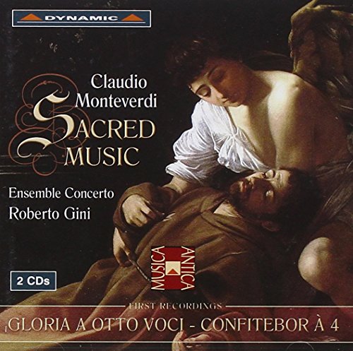 CD cover for Monteverdi’s “Sacred Music” featuring Renaissance painting.