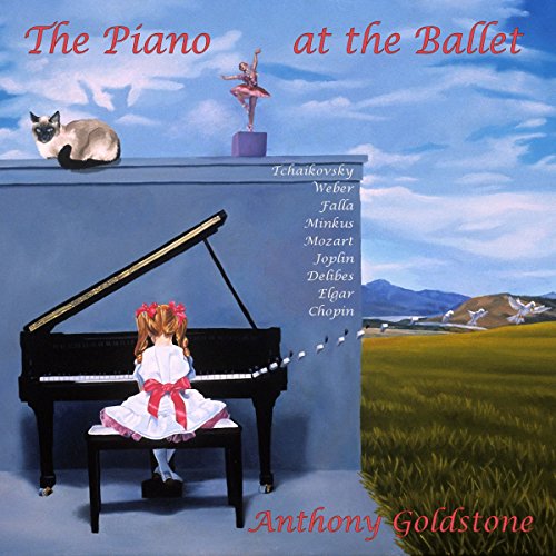 CD cover: piano, ballerina doll, cat, and flying doves in a landscape.