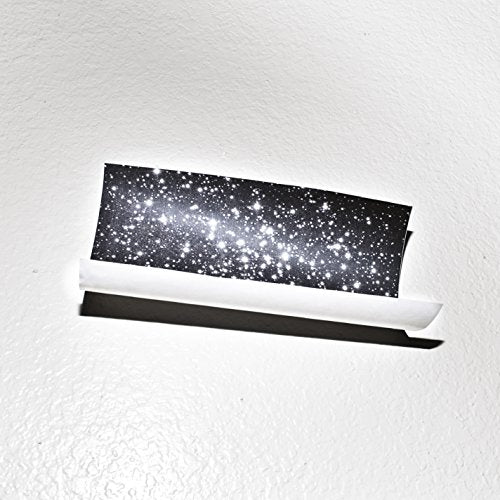 CD in white case with black and white starry night design.