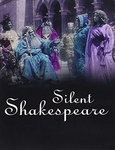 DVD cover for "Silent Shakespeare" featuring costumed figures in a scene.