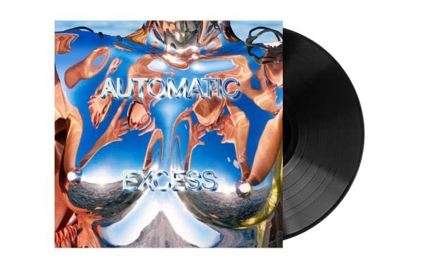 Vinyl record for Automatic’s “Excess” album, featuring abstract cover art.