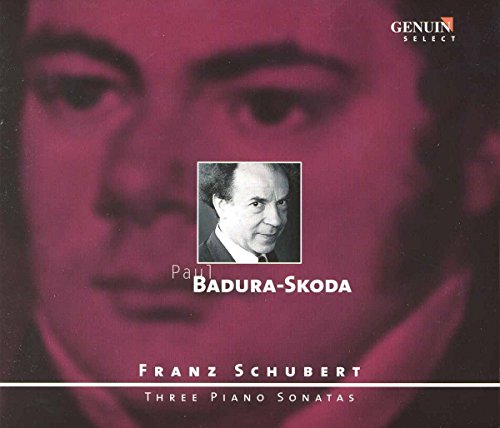 CD cover featuring a purple-tinted portrait with a small inset photo of Paul Badura-SkLodaCHLL-Skoda.