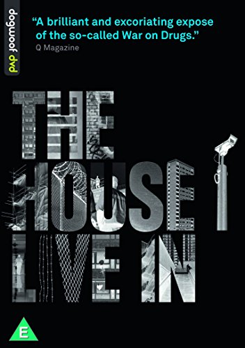 DVD cover for "The House I Live In" with fragmented building imagery.