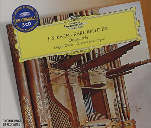 "CD case cover featuring a pipe organ and yellow title label."