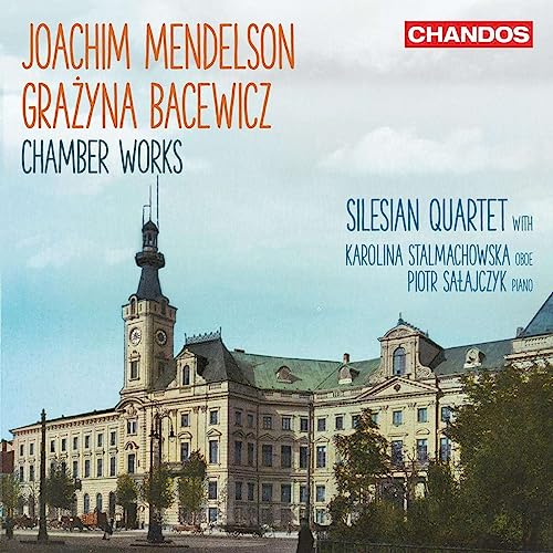 CD cover with a painting of an ornate European building and text.