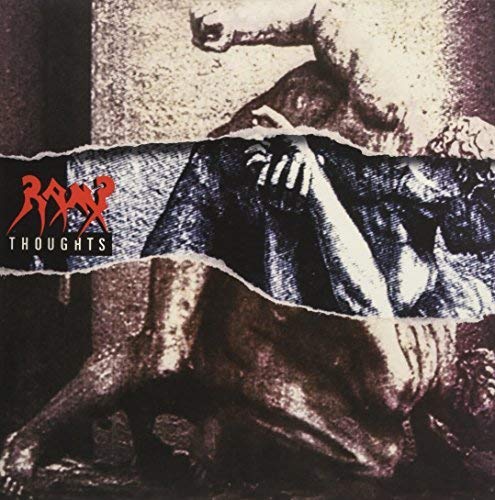 Ramp “Thoughts” vinyl album cover with distressed, fragmented imagery.