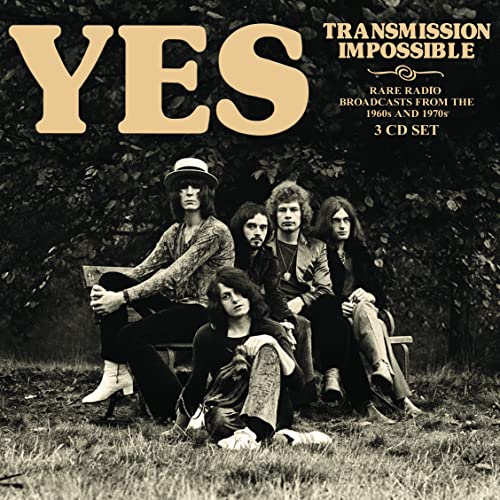 Yes "Transmission Impossible" 3CD set cover with band photo.