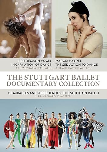 DVD cover featuring Stuttgart Ballet dancers in performance and portraits.