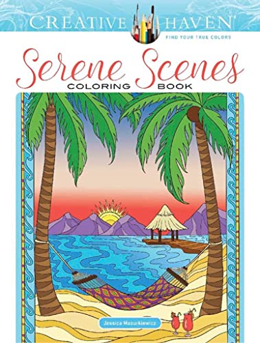 Creative Haven Serene Scenes Coloring Book