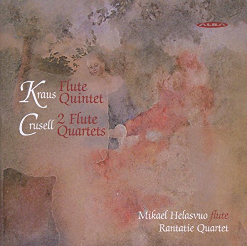 CD cover with abstract artwork and white and red text overlay.