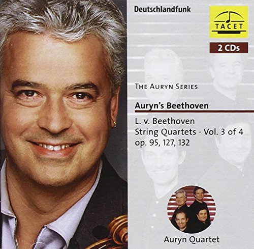 CD cover featuring a man with a violin and quartet photo.