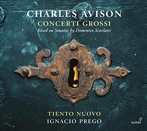 CD cover: ornate rusty keyhole on a dark wooden background.