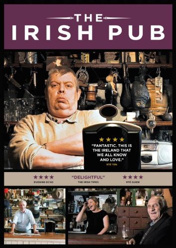 DVD cover for "The Irish Pub" featuring a man in a pub setting.