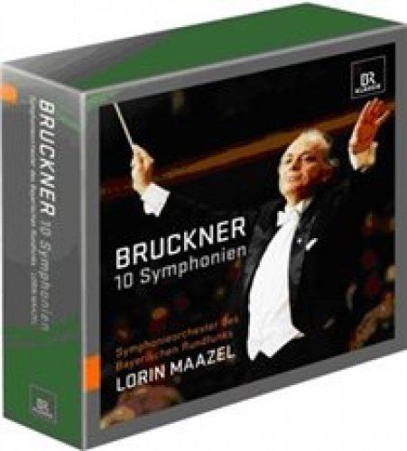 A green box set featuring a conductor in a tuxedo holding a baton.