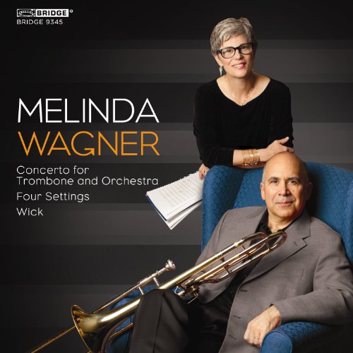 CD cover with a man holding a trombone and a woman standing behind him.