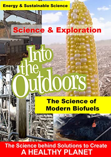 DVD cover featuring corn, industrial equipment, and text about biofuels.