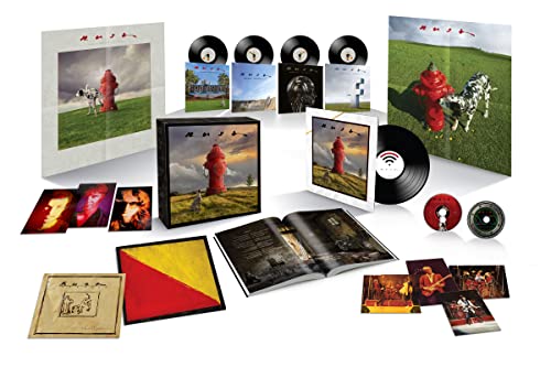 Rush “Signals” vinyl box set with album artwork and accessories.