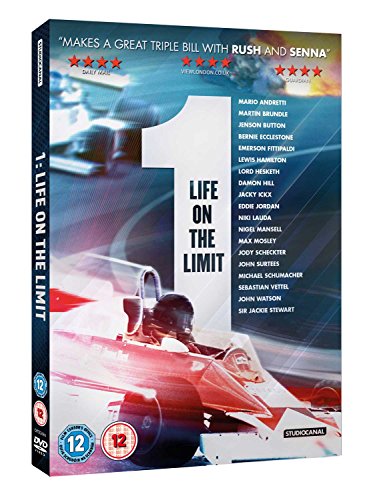 DVD cover for “1: Life On The Limit” featuring a race car driver.