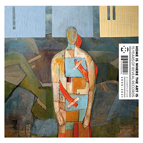 CD cover: abstract painting of a figure with geometric shapes.