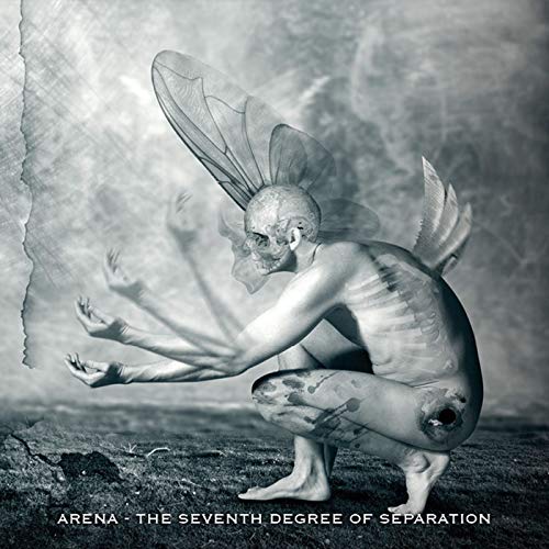 CD cover: ghostly figure with wings, textured grey and black background.